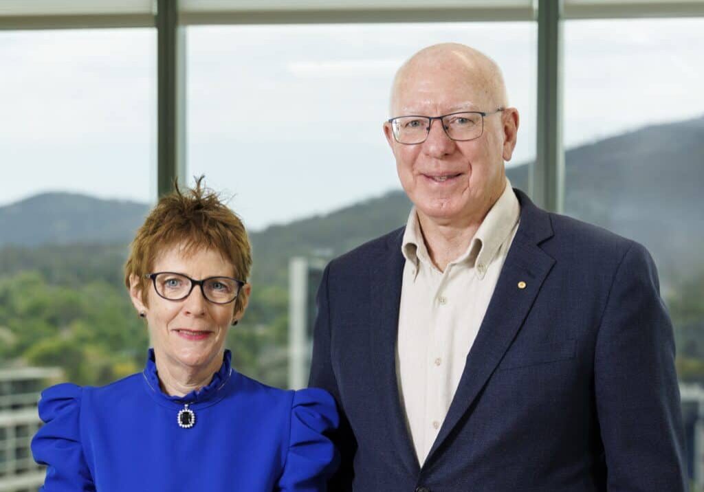 General (Retd) the Honourable David Hurley AC CVO DSC and Mrs Linda Hurley.